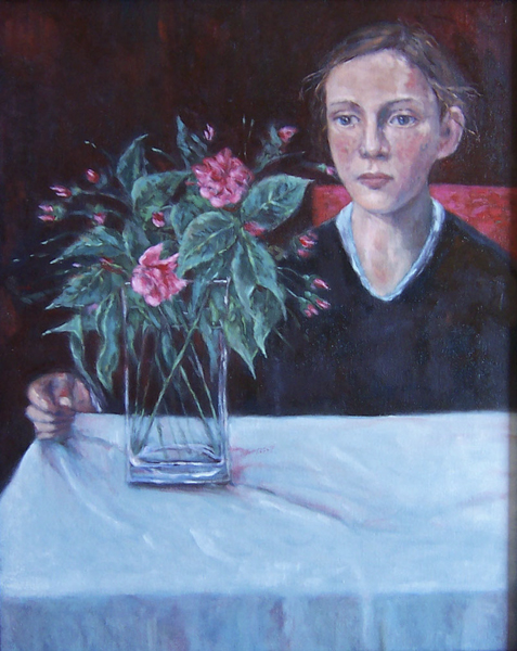 Girl and Vase